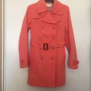 MERONA trench coat (salmon / pink)